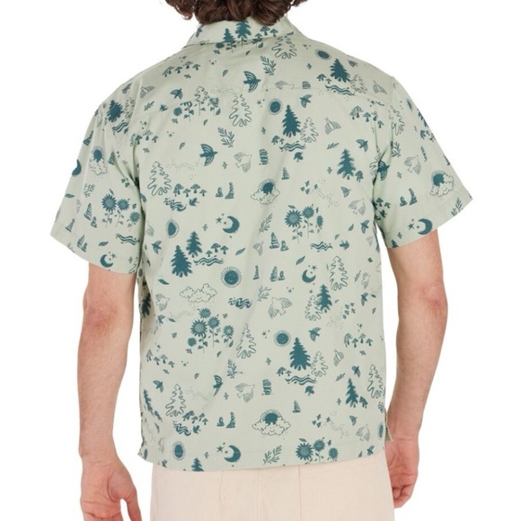 Marmot Mountain Works Green Muir Camp Novelty Men’s Shirt - Size Large - Picture 3 of 14